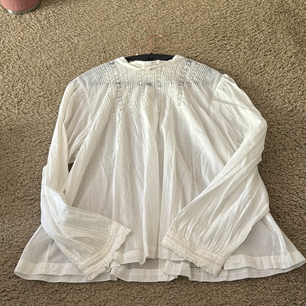 Doen heirloom Antonia top - salt
